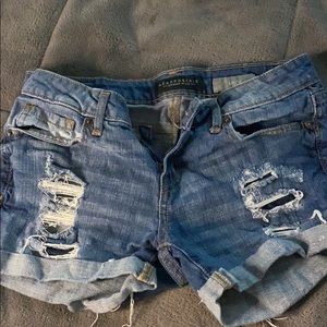aeropostale jean shorts